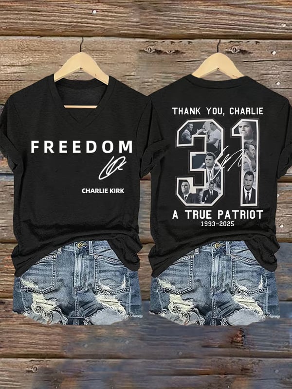Women's  Commemorative Liberty Signature 31 Print T-shirt