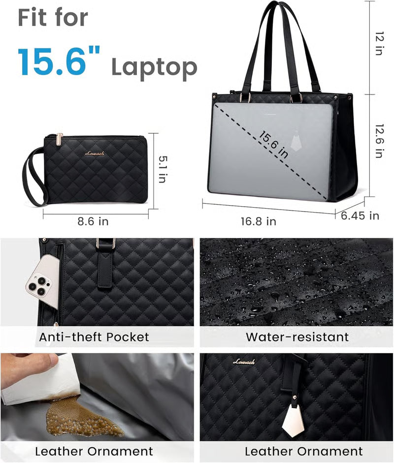 3 in 1 Lunch Tote Bag for Women