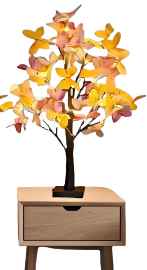 Butterfly LED Birch Tree Lights