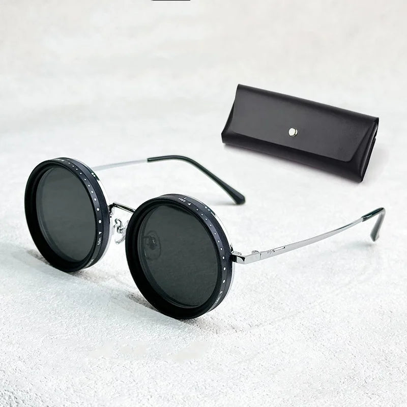 9-Level Adjustable Adaptive Vision Sunglasses：Protect Your Vision