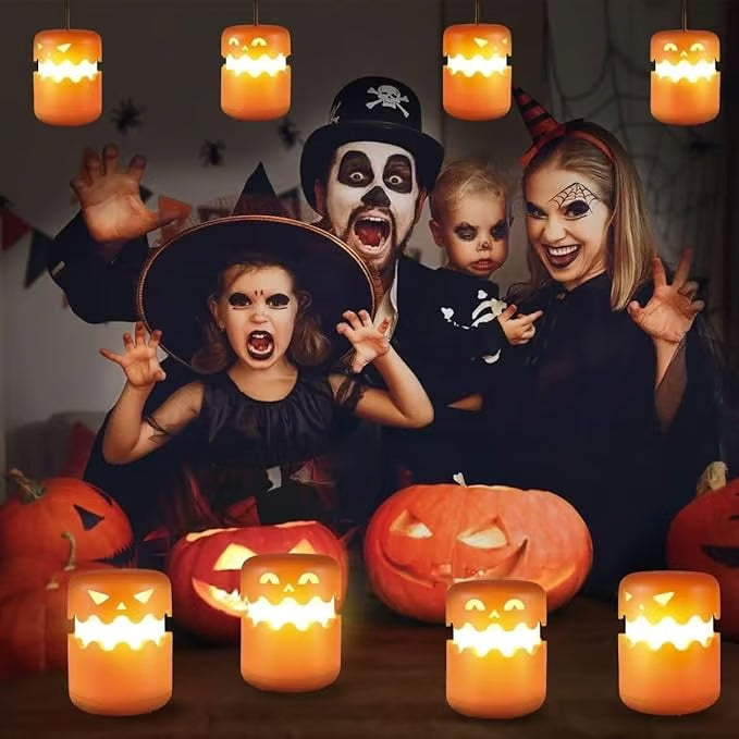 Portable Halloween Pumpkin Lights