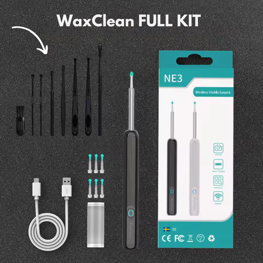 Smart medical cutting-edge technology - visual ear canal cleaning