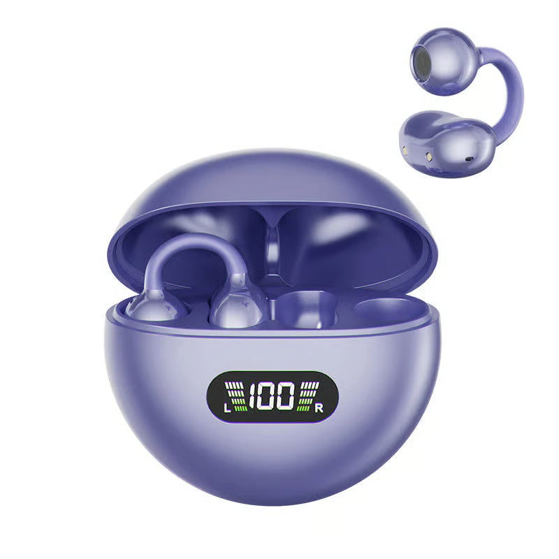 Comfort Open-Ear Clip-On Bluetooth Earbuds