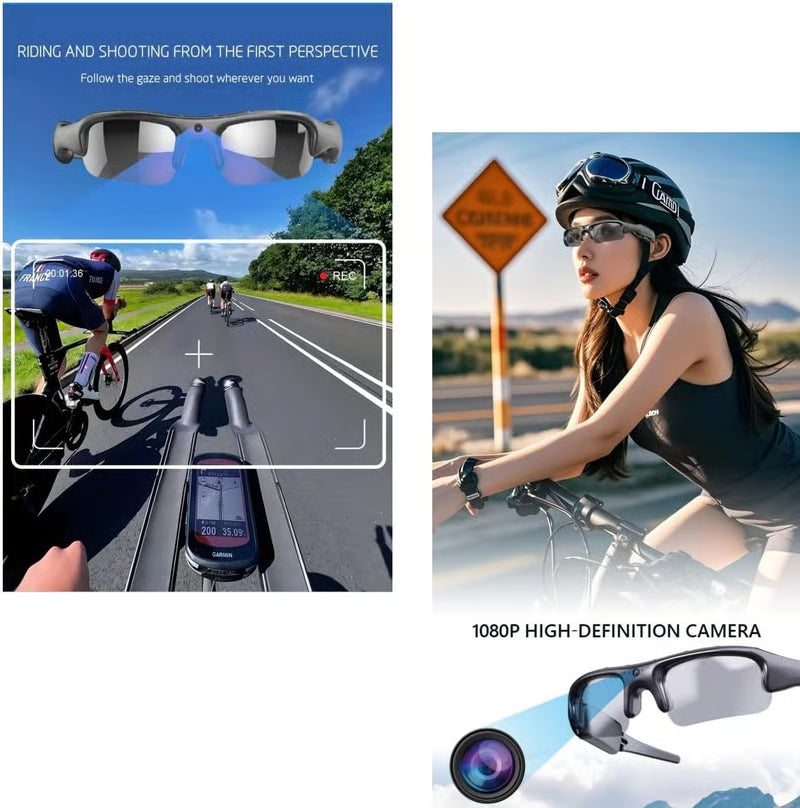 Camera Glasses Smart HD 1080P WiFi Sports Glasses with Camera Video 32G(✨3-Year Warranty)