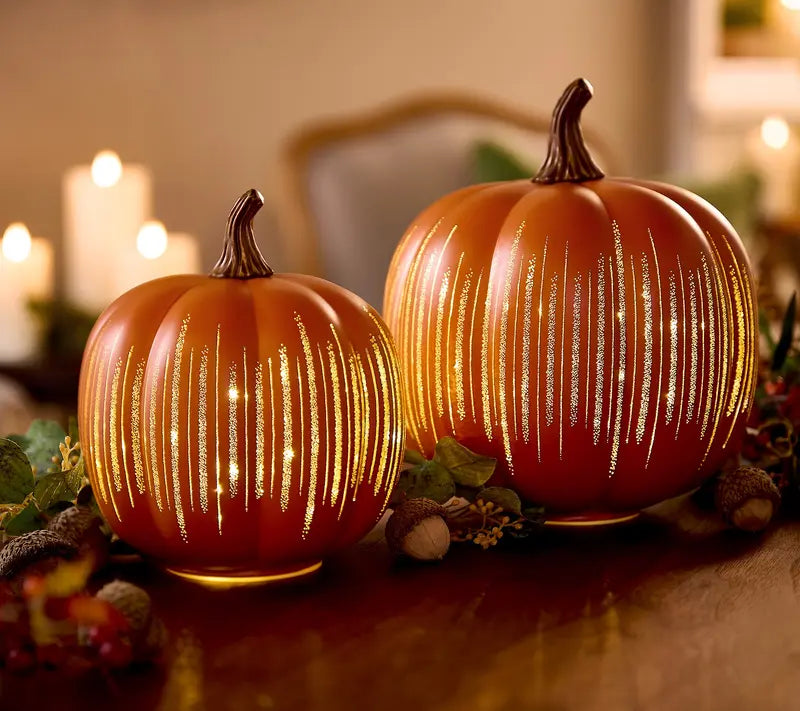 🎃Twinkle Light Pumpkins