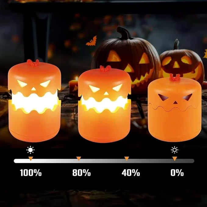 Portable Halloween Pumpkin Lights