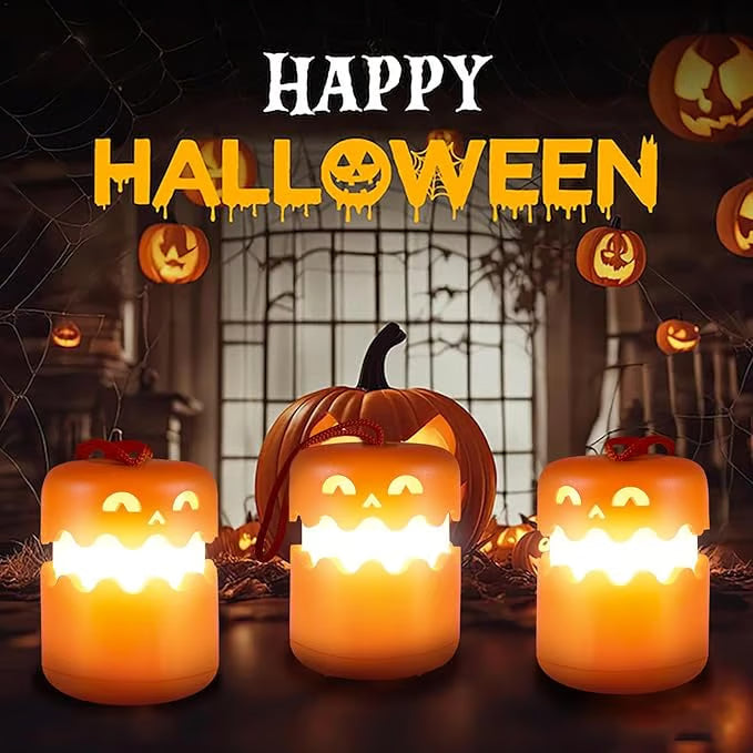 Portable Halloween Pumpkin Lights