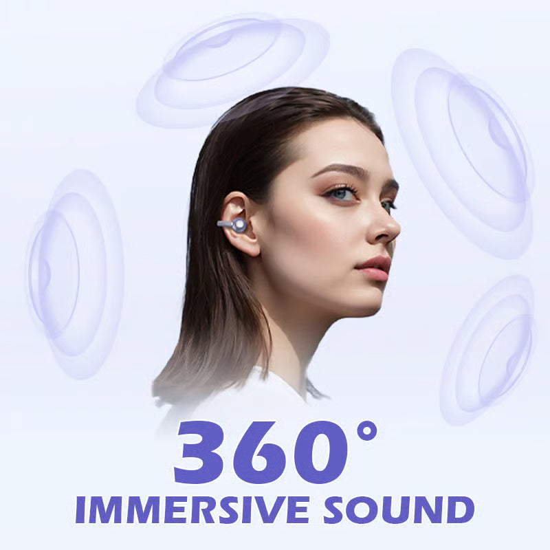 Comfort Open-Ear Clip-On Bluetooth Earbuds