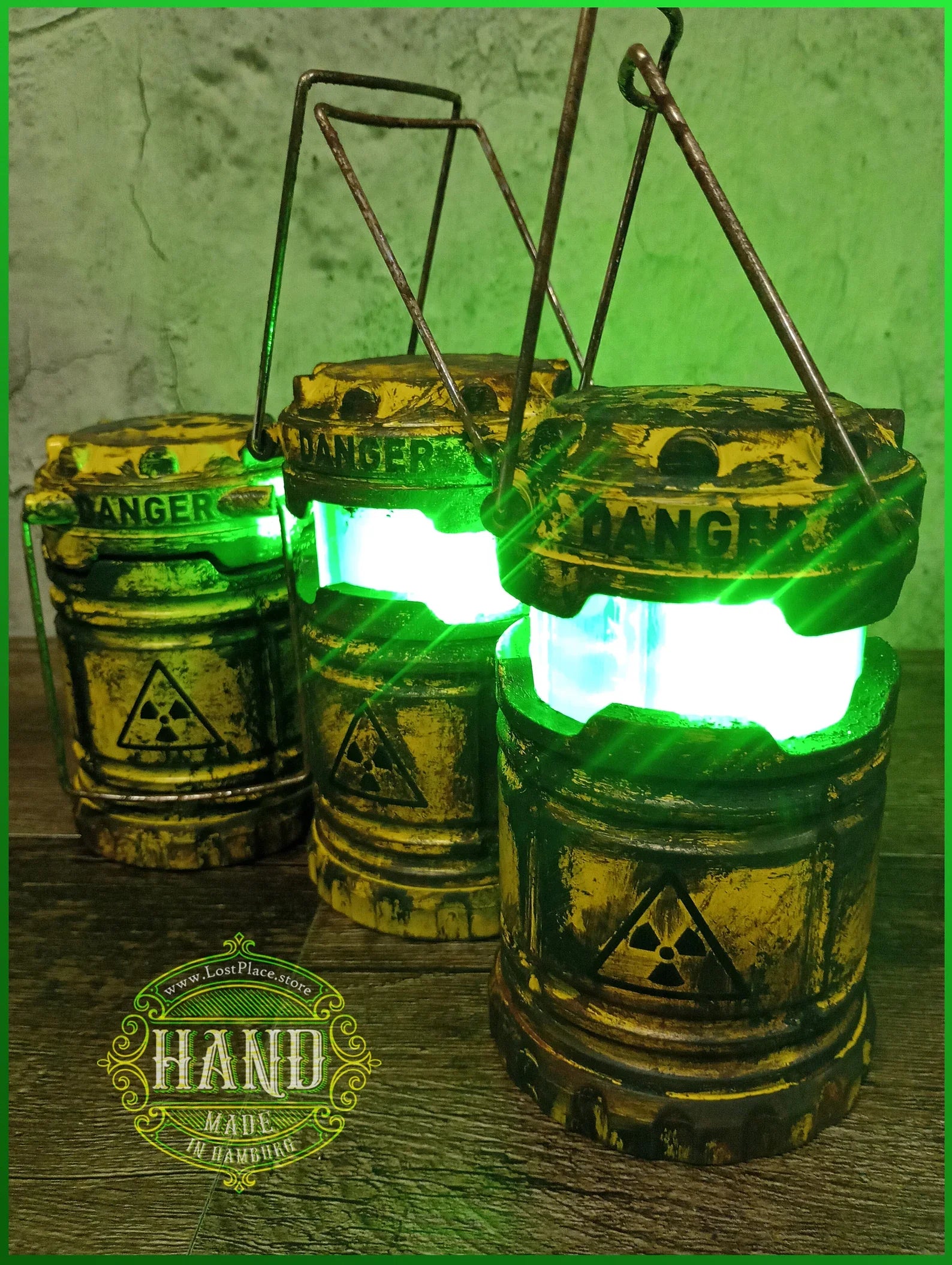 Miniature Nuclears Reactor Lantern, Waste Land World Doomsday Horror Lantern